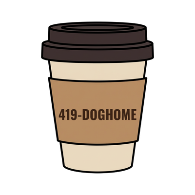 419-DOGHOME on a coffee cup