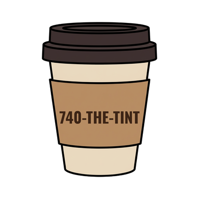 740-THE-TINT on a coffee cup